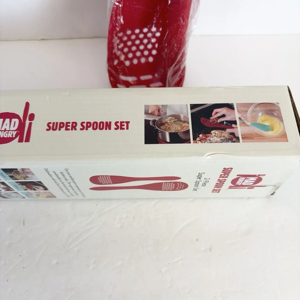 Mad Hungry Super Spoon‎ Set Of 2 Utensils 9